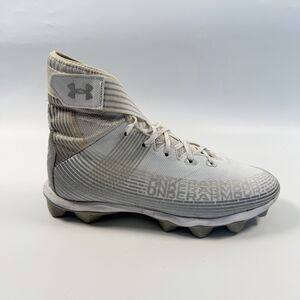 Under Armour UA Highlight Franchise Football Cleats Men's WHITE Size 10.5